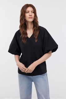 Блуза женская Baon B1924022 черная XL