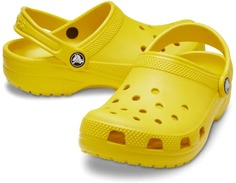 Шлепанцы унисекс Crocs Classic желтые M5 US; W7 US