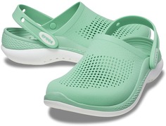 Шлепанцы унисекс Crocs LiteRide 360 Clog зеленые M12 US