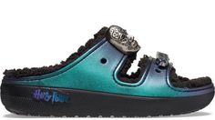 Шлепанцы унисекс Crocs Harry Potter Czzzy Sandal Blk черные M5 US; W7 US