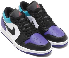 Кеды мужские Nike Air Jordan 1 Low фиолетовые 7 US