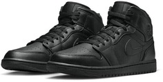 Кеды мужские Nike Air Jordan 1 Mid черные 9.5 US