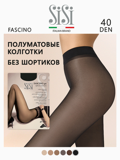 Колготки женские Sisi FASCINO черные 5 (XL)