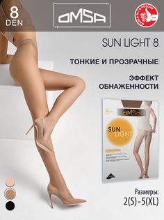 Колготки женские Omsa SUN LIGHT 11 телесные 2 (S)