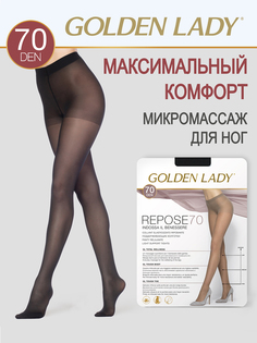 Колготки женские Golden Lady REPOSE 70 черные 5 (XL)
