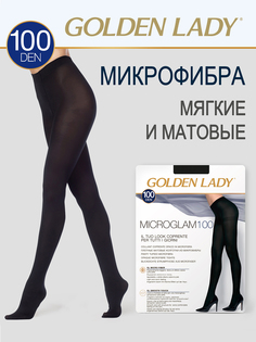 Колготки женские Golden Lady MICROGLAM 100 черные 3 (M)