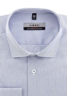Рубашка мужская Greg 121/199/4817/Z_GB голубая 44