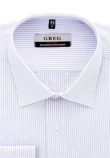 Рубашка мужская Greg 171/399/1204/Z фиолетовая 39