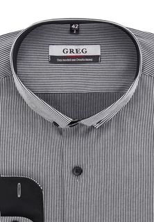 Рубашка мужская Greg 331/139/1003/Z/b/1 серая 40
