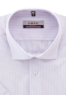 Рубашка мужская Greg 714/109/732/Z/1 фиолетовая 39
