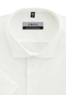 Рубашка мужская Greg 510/109/ALT/Z бежевая 41