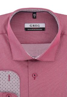 Рубашка мужская Greg 611/139/50013/Z/1p_GB красная 45