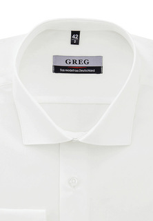 Рубашка мужская Greg 510/199/ALT бежевая 44