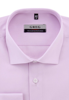 Рубашка мужская Greg 710/119/LIL фиолетовая 45