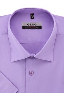 Рубашка мужская Greg 720/107/3823/Z STRETCH фиолетовая 39