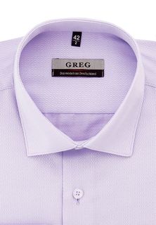 Рубашка мужская Greg 713/199/774/Z фиолетовая 38