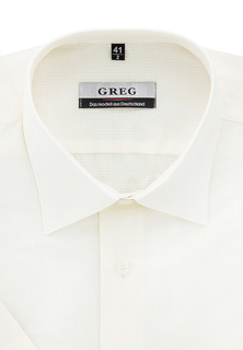 Рубашка мужская Greg 515/309/572/Z бежевая 38