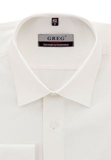 Рубашка мужская Greg 513/319/60 бежевая 42