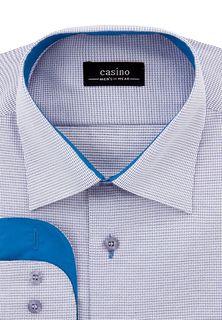Рубашка мужская CASINO c123/1/147/Z/1 голубая 39
