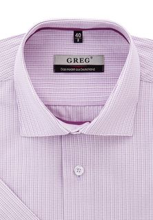 Рубашка мужская Greg 775/109/941/Z/1 фиолетовая 39