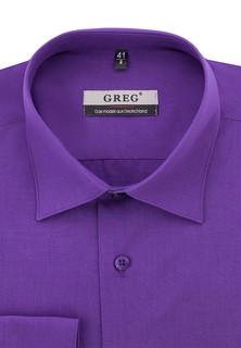 Рубашка мужская Greg 730/319/VIOL/Z фиолетовая 44