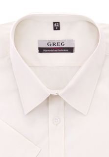 Рубашка мужская Greg Gb510/201/LV STRETCH бежевая 38