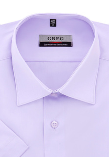 Рубашка мужская Greg Gb720/309/LV/Z фиолетовая 39