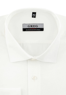 Рубашка мужская Greg 513/199/7010/Z_GB бежевая 44
