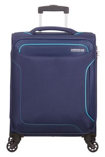 Чемодан унисекс American Tourister 50G синий, 40x55x20 см