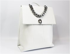 Сумка-рюкзак женская NoBrand BS322814BL, белый