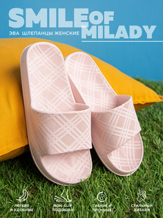 Сланцы женские Smile of Milady 098-904 розовые 37 RU