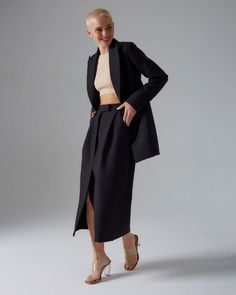 Юбка женская Beexist SS20-Sk-001-Du-Bl черная S