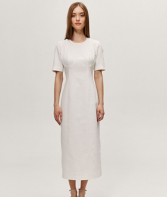 Платье женское Beexist dr wh белое XS