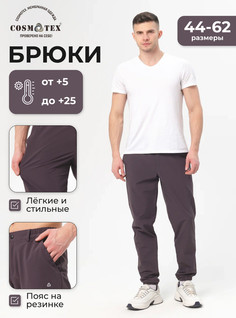 Спортивные брюки мужские CosmoTex 231423 серые 104-108/182-188