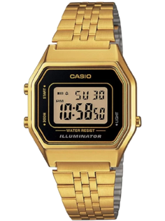 Наручные часы унисекс Casio LA680WGA-1D золотистые