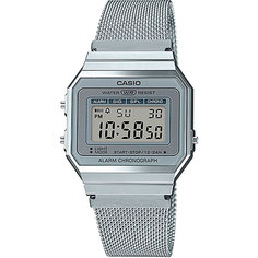 Наручные часы унисекс Casio A-700WM-7A серебристые