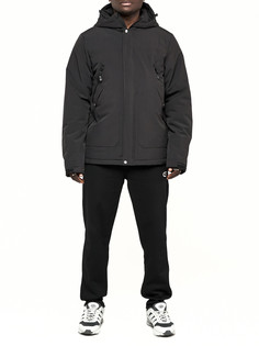 Куртка мужская NoBrand AD2332 черная 48 RU
