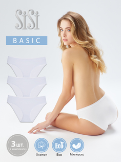 Комплект трусов женских Sisi SI5104 Slip белых XL