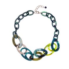 Колье из бижутерного сплава с акрилом 62 смMoon Paris ML-22.10-027