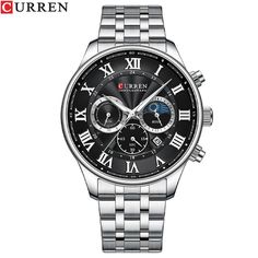 Наручные часы унисекс CURREN 8395 серебристые