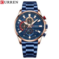 Наручные часы мужские CURREN 8355 синие