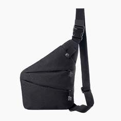 Сумка-слинг мужская SABADO 833 черная, 30х26х2 см