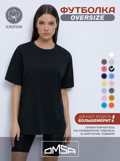 Футболка женская Omsa OmT_D1301 черная L