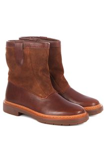 Полусапоги женские Clarks 26135311 коричневые 40 EU