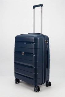 Чемодан унисекс Sweetbags Point темно-синий, 64x43x27 см
