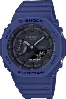 Наручные часы мужские Casio GA-2100-2AER синие