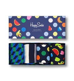 Комплект носков унисекс Happy Socks XNAV09 разноцветных 36-40, 4 пары