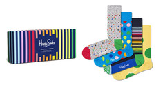 Комплект носков унисекс Happy Socks XCCS09 разноцветных 41-46, 4 пары