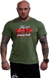 Футболка мужская INFERNO style Ф-001-014 хаки 4XL