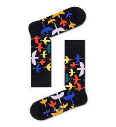 Носки унисекс Happy Socks BIW01 разноцветные 41-46